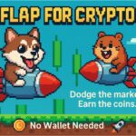Free crypto playing flappy bird game style