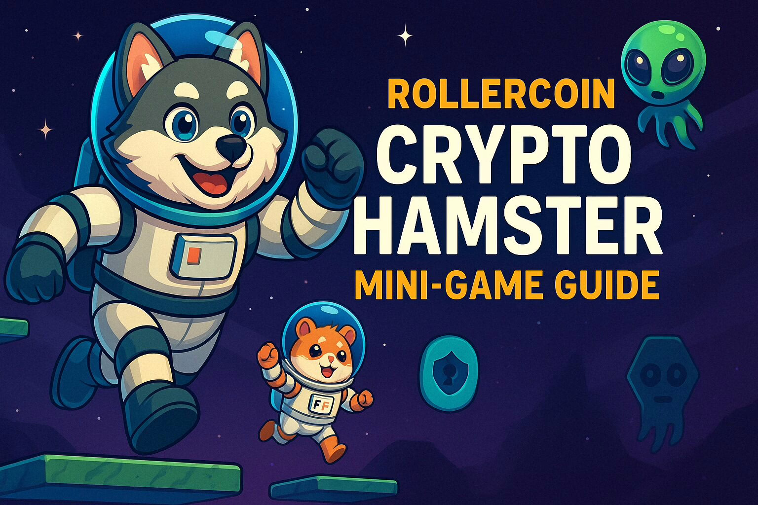 How to play crypto hamster rollercoin mini game