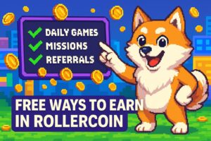 Free ways to earn in rollercoin