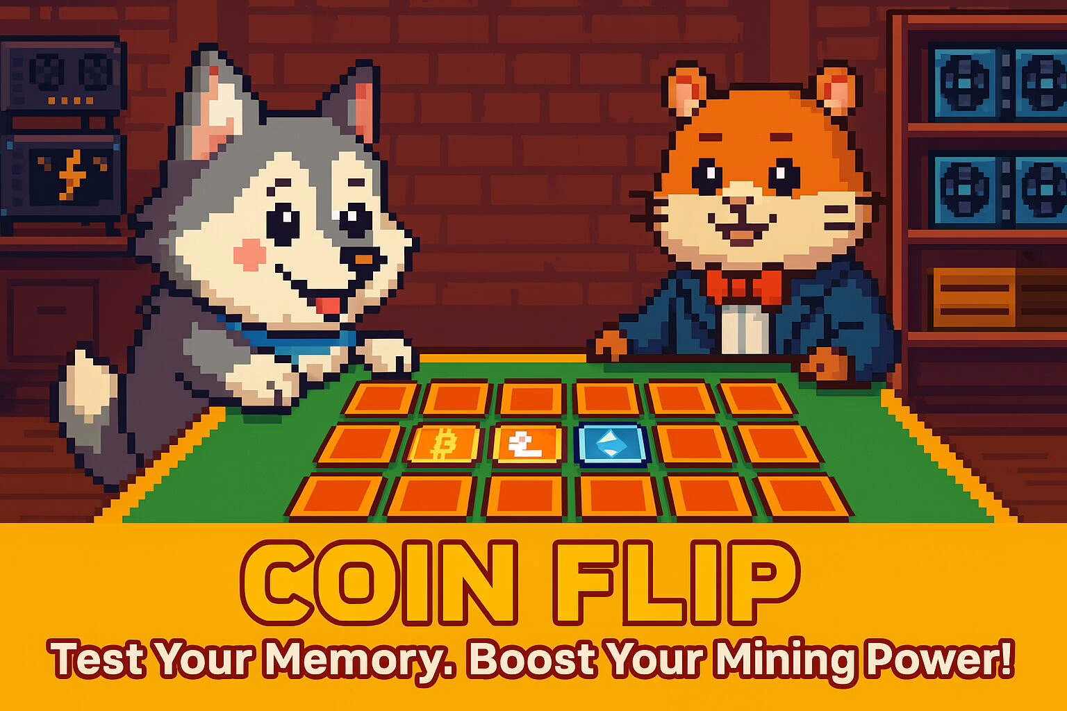 Free crypto playing games coin flip