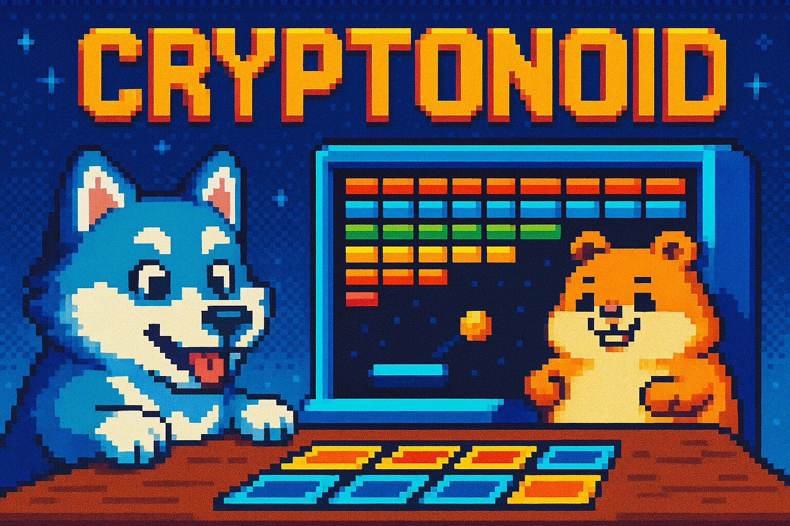 Free crypto breakout game